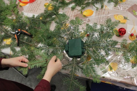 Warsztaty florystyczne 16.12.2020