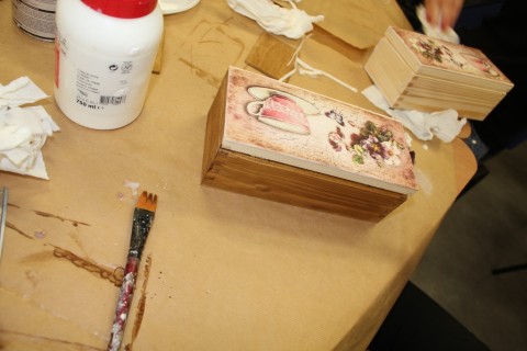 Warsztaty decoupage dla początkujących - „Herbatnik”