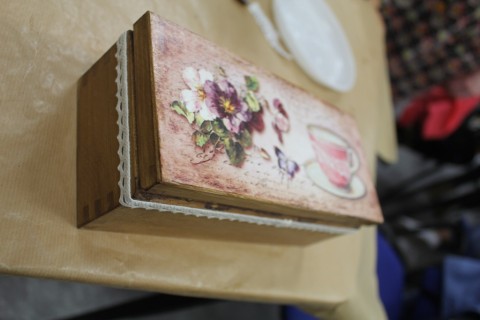 Warsztaty decoupage dla początkujących - „Herbatnik”