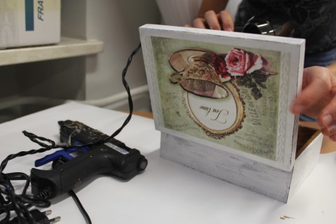 Warsztaty decoupage dla początkujących - „Herbatnik”