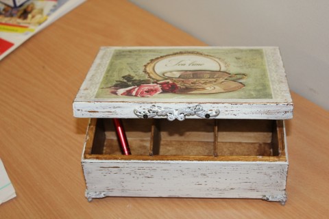 Warsztaty decoupage dla początkujących - „Herbatnik”