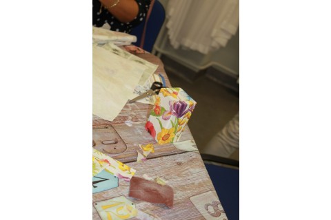 Warsztaty decoupage dla początkujących - świeczniki