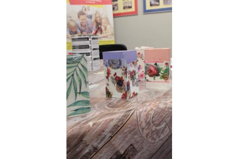 Warsztaty decoupage dla początkujących - świeczniki