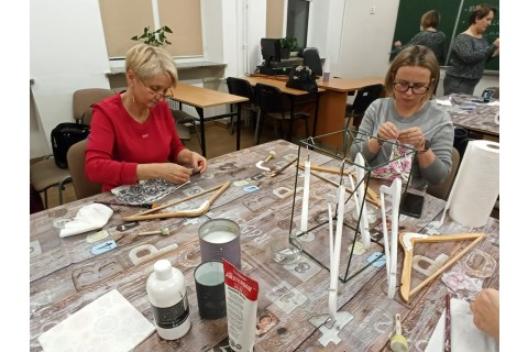 WARSZTATY DECOUPAGE DLA POCZĄTKUJĄCYCH - „NOWE ŻYCIE WIESZAKA”