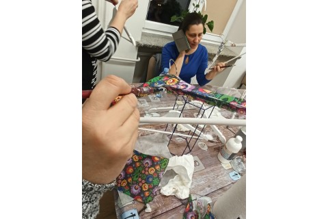 WARSZTATY DECOUPAGE DLA POCZĄTKUJĄCYCH - „NOWE ŻYCIE WIESZAKA”
