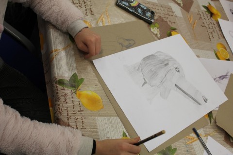Zajęcia z rysunku 4