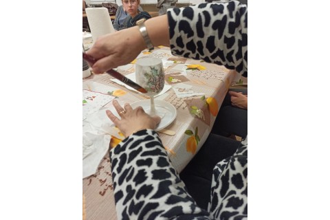 Warsztaty decoupage - świąteczne lampiony