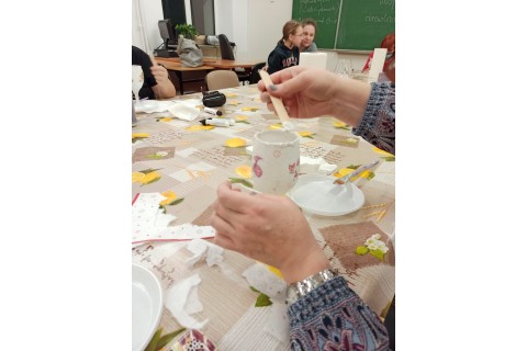 Warsztaty decoupage - świąteczne lampiony