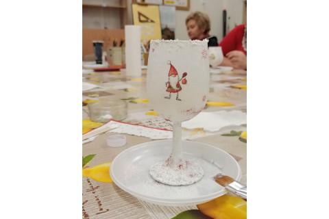Warsztaty decoupage - świąteczne lampiony