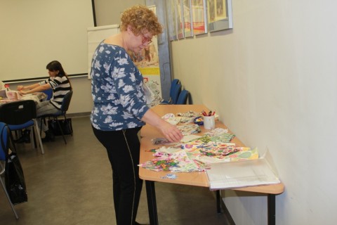 Warsztaty decoupage dla seniora
