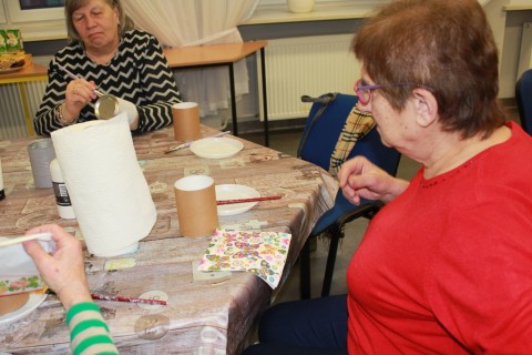 Warsztaty decoupage dla seniora