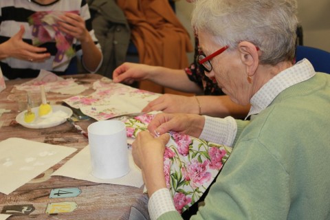 Warsztaty decoupage dla seniora