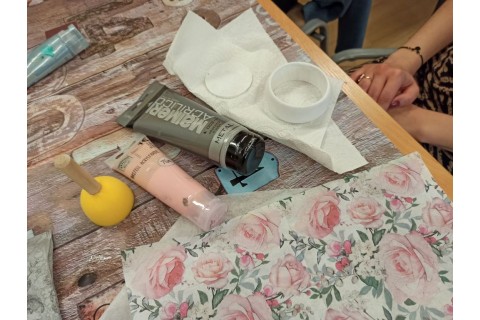 Warsztaty decoupage dla początkujacych