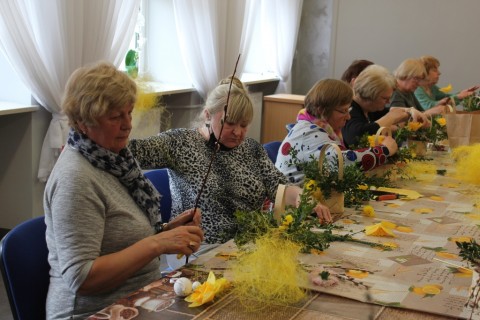 Warsztaty florystyczne dla seniora