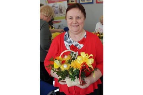 Warsztaty florystyczne dla seniora