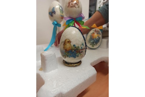 Warsztaty decoupage - jajko