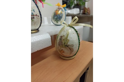 Warsztaty decoupage - jajko