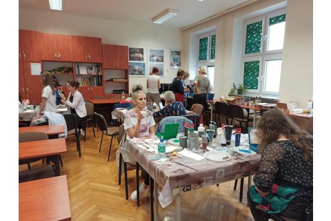 Warsztaty decoupage - pudełko