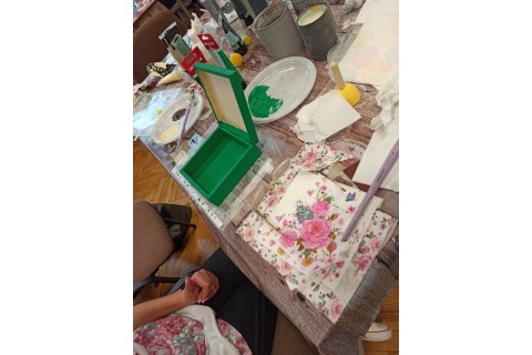 Warsztaty decoupage - pudełko