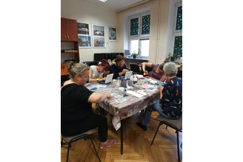 Warsztaty decoupage - pudełko