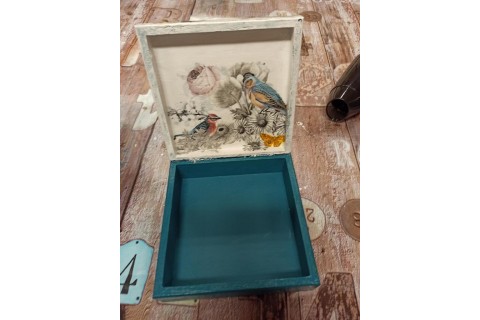 Warsztaty decoupage - pudełko