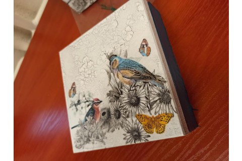 Warsztaty decoupage - pudełko