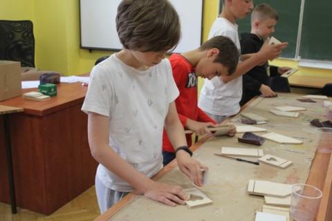 Warsztaty dla dzieci „Zabawy z drewnem” 5