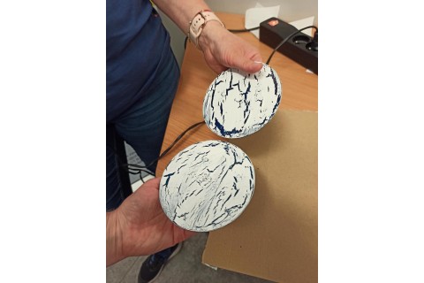 Warsztaty decoupage - podkładki z płyt CD