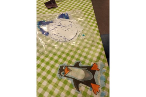 Warsztaty decoupage - podkładki z płyt CD