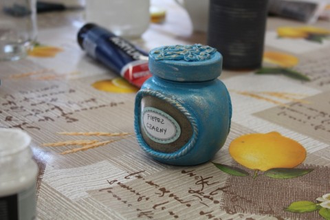Warsztaty decoupage-słoiczek w nowej odsłonie