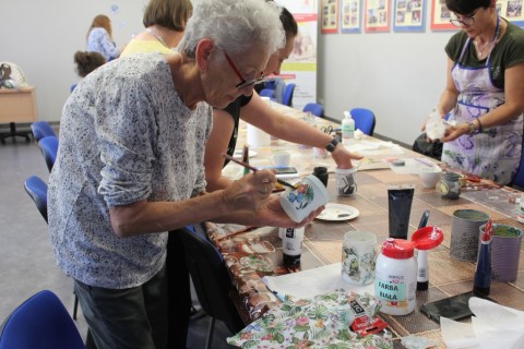 Warsztaty decoupage-słoiczek w nowej odsłonie