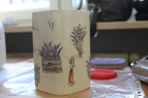 Warsztaty decoupage-słoiczek w nowej odsłonie