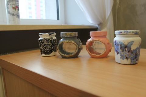 Warsztaty decoupage-słoiczek w nowej odsłonie