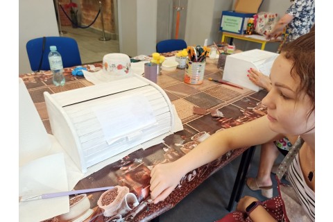 Decoupage - chlebak