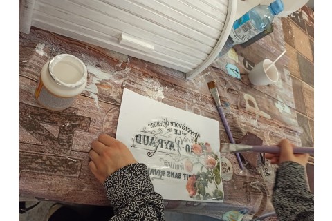 Decoupage - chlebak