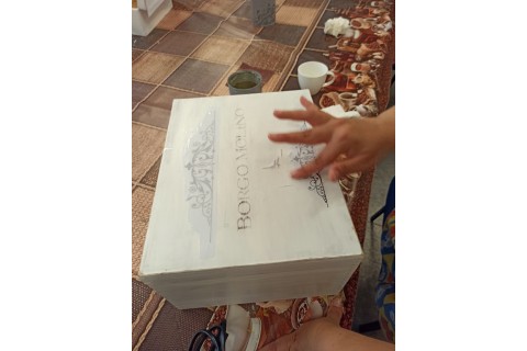 Decoupage - chlebak