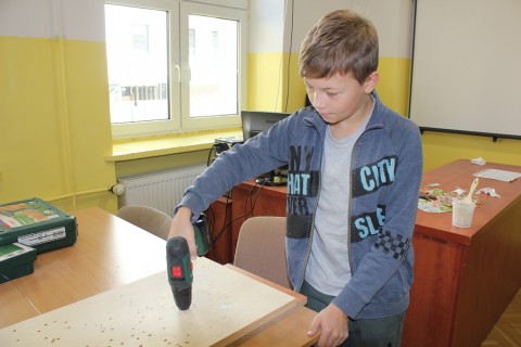 Warsztaty dla dzieci „Zabawy z drewnem”