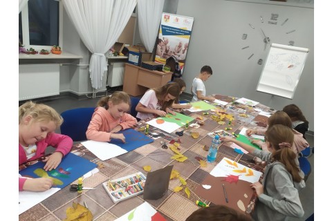ZAJĘCIA INTEGRACYJNE Z RYSUNKU DLA DZIECI POLSKO-UKRAIŃSKICH 8-12 LAT - 14.10