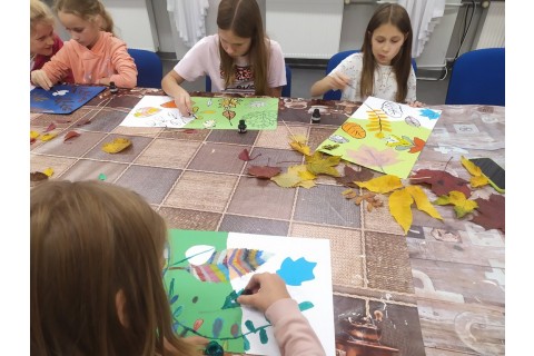 ZAJĘCIA INTEGRACYJNE Z RYSUNKU DLA DZIECI POLSKO-UKRAIŃSKICH 8-12 LAT - 14.10