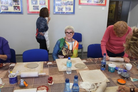 Warsztaty z garncarstwa dla seniorów