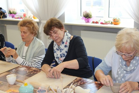 Warsztaty z garncarstwa dla seniorów
