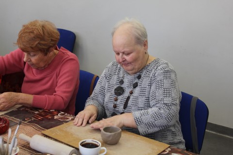Warsztaty z garncarstwa dla seniorów