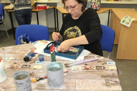 Warsztaty decoupage