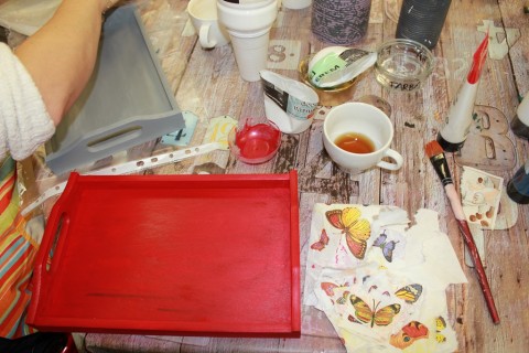 Warsztaty decoupage