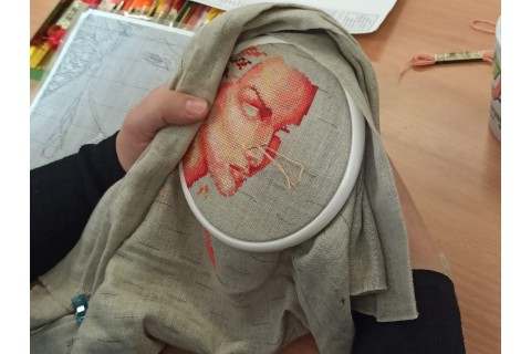Spotkanie klubu robótek ręcznych