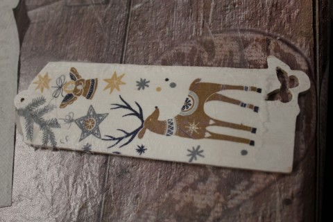 Warsztaty decoupage dla seniora - zakładka do książki