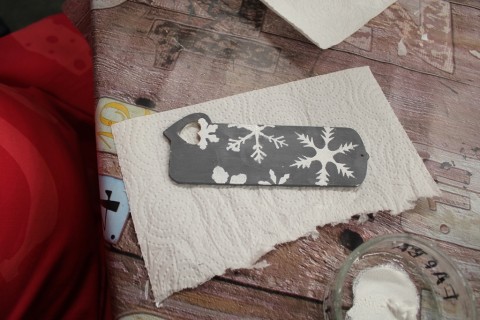 Warsztaty decoupage dla seniora - zakładka do książki