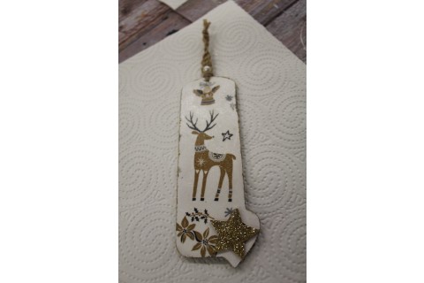 Warsztaty decoupage dla seniora - zakładka do książki