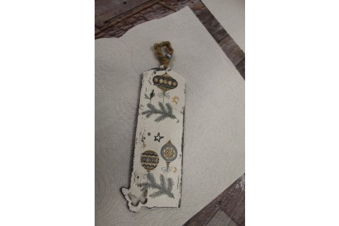 Warsztaty decoupage dla seniora - zakładka do książki