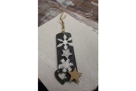 Warsztaty decoupage dla seniora - zakładka do książki